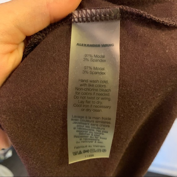 T Alexander Wang maroon cami tank dress size small - Picture 4 of 6